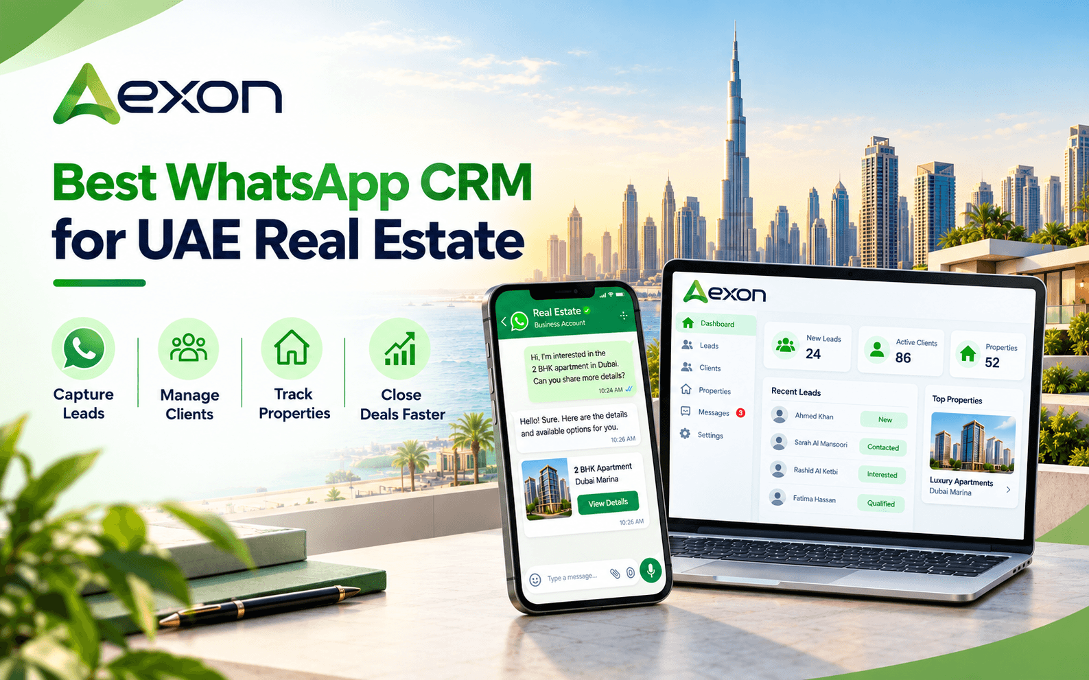 Best WhatsApp CRM for UAE Real Estate