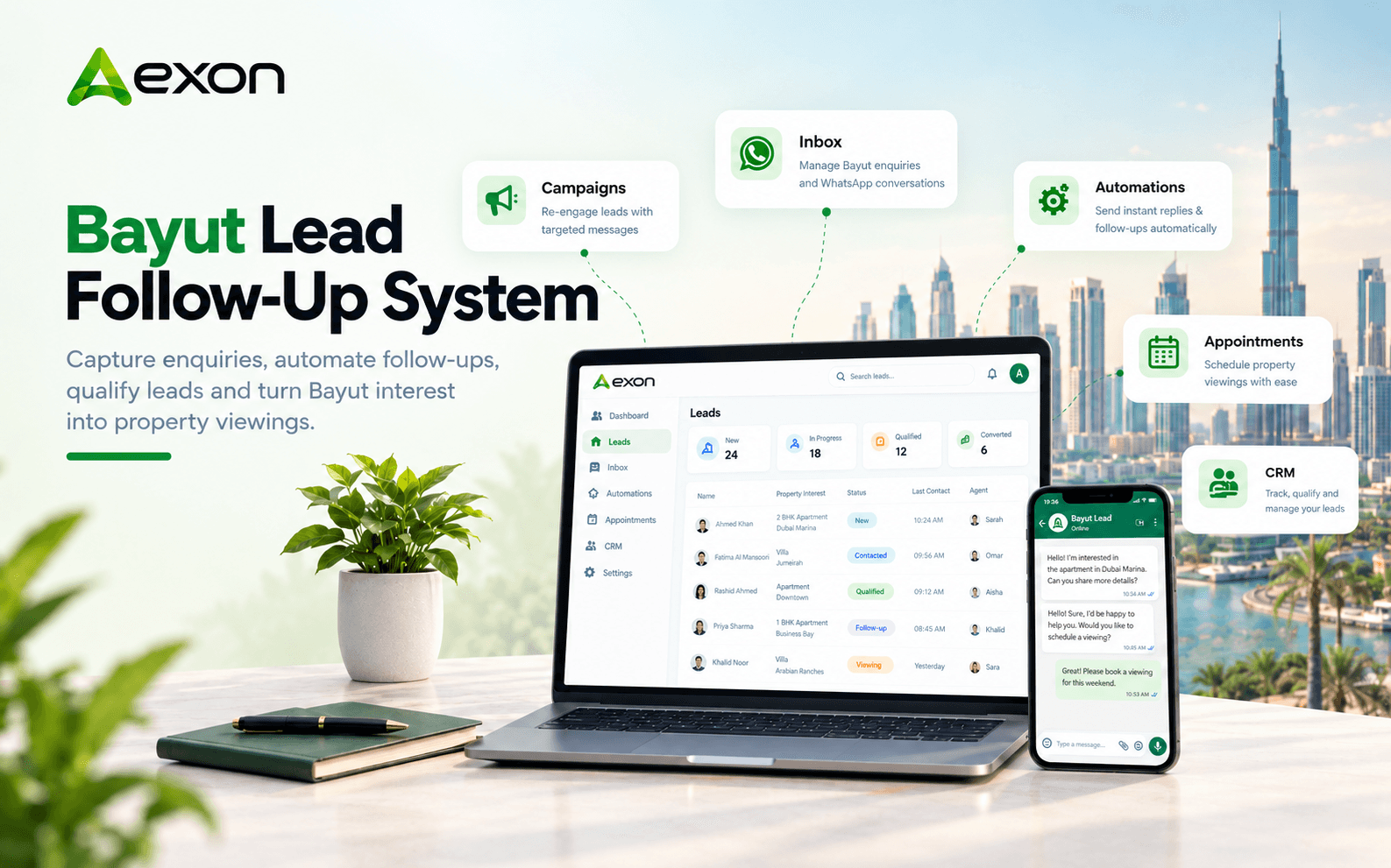 Bayut Lead Follow-Up System