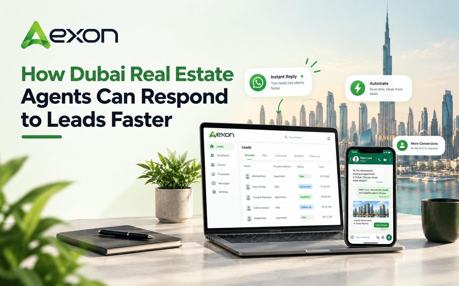 How Dubai Real Estate Agents Can Respond to Leads Faster