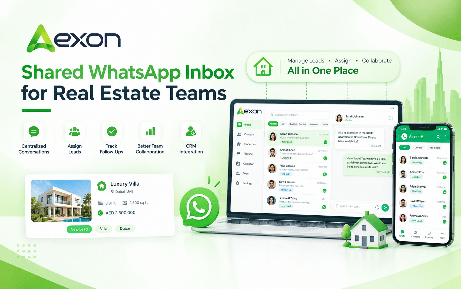 Shared WhatsApp Inbox for Real Estate Teams