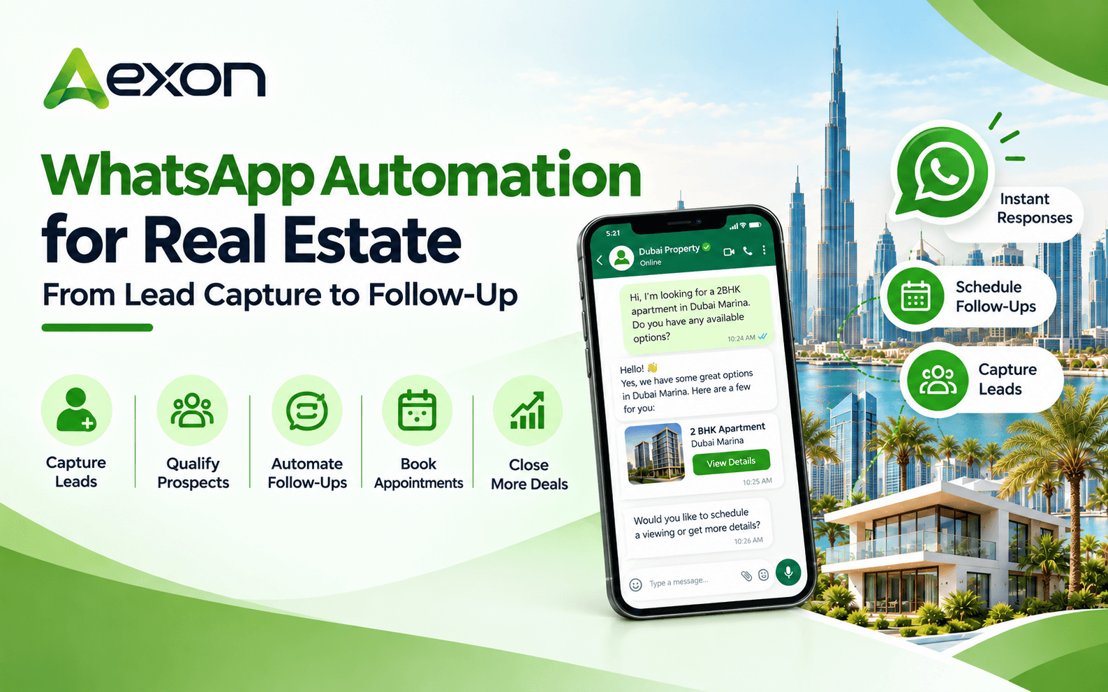 WhatsApp Automation for Real Estate: From Lead Capture to Follow-Up